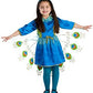 Proud Peacock Girls Costume  Large - Age 12 To 14