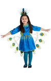 Proud Peacock Girls Costume  Large - Age 12 To 14