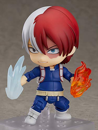 Good Smile My Hero Academia: Shoto Todoroki (Heros Edition) Nendoroid Action Figure, Multicolor