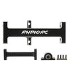 RhinoRC Hanger Beam,RC Holder Bridge,Metal Extend Driveshaft Axle for 1/10 Axial SCX10 Crawler Trucks Bridge Device Upgrade Part