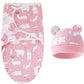 2 Pcs Reborn Baby Doll Swaddle Blanket Set Newborn Dolls Bath Blanket Fit 17-22'' Reborn Dolls Girl Clothes Accessories Blanket