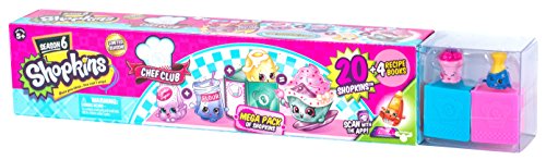 Shopkins Season 6 Chef Club Mega Pack – Collectible Toy With Over 20 Pcs