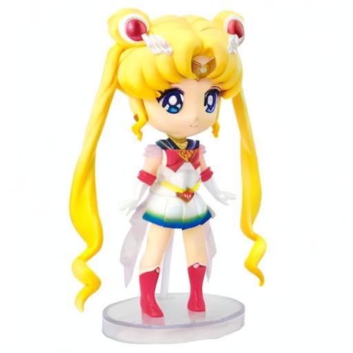 TAMASHII NATIONS - Pretty Guardian Sailor Moon Eternal - Super Sailor Moon - Eternal Edition, Bandai Spirits Figuarts mini Actio