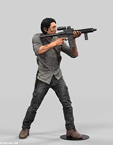 McFarlane Toys The Walking Dead Glenn 10" Deluxe Action Figure - Multi-colored, Plastic, Model 14486-4
