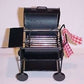 Dollhouse Miniature BBQ Grill with Towel