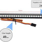 OGRC RC LED Light bar Roof LED Lamp Kit 20 Light Modes Control 155mm for Traxxas 1/10 TRX-4 TRX-6 D90 HSP Redcat RC 4WD Tamiya A