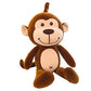 SHREEJIIH Soft Toys Small Monkey Lovely Teddy (Multicolor)