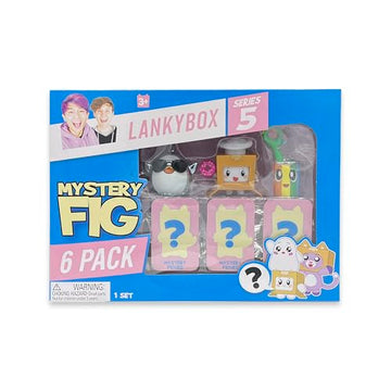 Lanky Box Mini Mystery Figures – Series 4, Collectible Mini Figures, All-New Collectibles, Officially Licensed Lankybox Merch