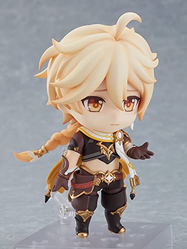 Good Smile Genshin Impact: Traveler (Aether) Nendoroid Action Figure  Multicolor  (G12626)