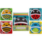Regent Kids Divided Plates 4 cute designs, Lady Bug, Bumble Bee, Happy Bug and a Happy Frog Colorful and Fun