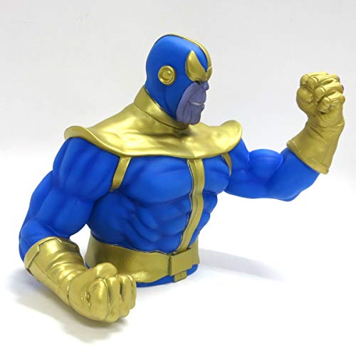 Marvel Thanos Pvc Bust Bank,Multi-Colored,4''
