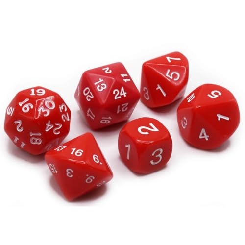 Koplow Games Red Special Who Knew 6 Dice Set