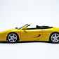 Hot Wheels Bly35 Ferrari F355 Spider Convertible Yellow Elite Edition 1/18 Diecast Car Model By Hotwheels