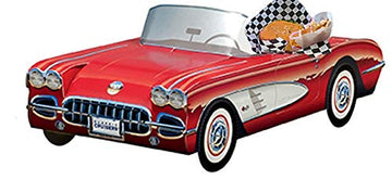 12 Classic Corvette Car Party Food Boxes - Corvette Collection