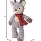 Mary Meyer 11-Inch Stuffed Animal Putty Collection Soft Toy - Glitters Reindeer, Polyester