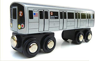 Munipals Mp01-110Z Wooden Subway Train New York City Mta Z Nassau Street Express
