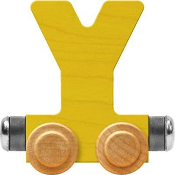 Nametrains Bright Letter Car Y - Made In Usa (Yellow)