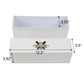 G-PLUS Graded Card Storage Box Holds 50-55 Graded Cards Holder Container (White)