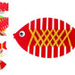 Mathworld Fish Animal Lacing Activity Toys for Kids Learning and devolp Skills,Plastic Big Size