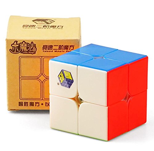Cuberspeed Yuxin Little Magic 2X2 Stickerless Speed Cube Yuxin 2X2X2 Magic