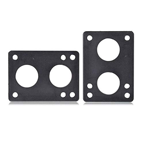 3NH Shock Pads 0.24inch/6mm Soft PU Black Durable Skateboard Riser Longboard Hot