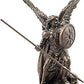 US 3.88 Inch Archangel Raphael Cold Cast Statue Figurine, Bronze Color
