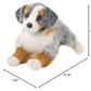 Douglas Australian Shepherd Plush Stuffed Animal - Gray/Rust/White - 16 (41 cm) Long Soft Toy for Kids and Collectors