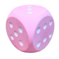 6 Inches Foam Dice Fun Filled Large Educational Toy Giant Dice Decorative Foam Jumbo Dice Big Square Building Blocks for Game Ni