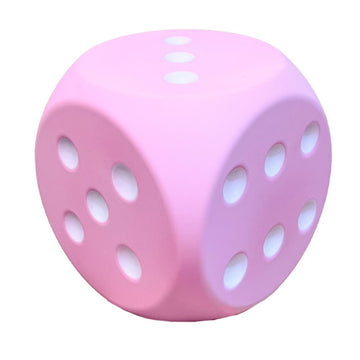 6 Inches Foam Dice Fun Filled Large Educational Toy Giant Dice Decorative Foam Jumbo Dice Big Square Building Blocks for Game Ni