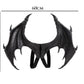 Tmco Halloween Children Dragon Wings Costume Cosplay Suitable For Kids (Black)