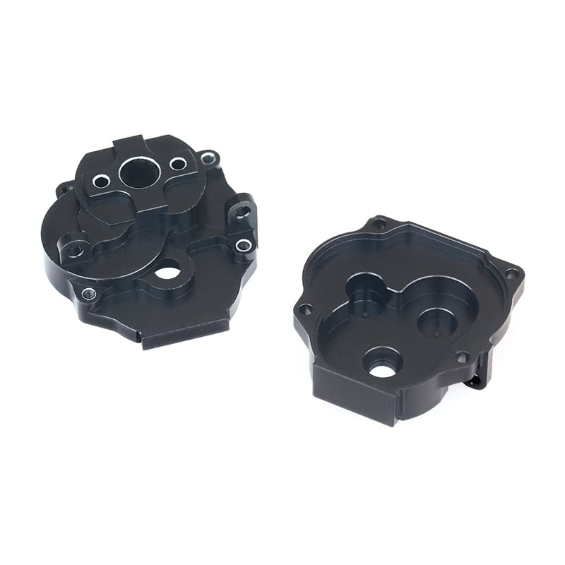 KYX Racing Aluminum Transmission Case Gearbox Shell Upgrades Parts Accessories for 1/18 RC Crawler Car Traxxas TRX4M