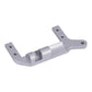 RC TRX4 Servo on Axle Mount,TRX4 SOA Mount 4-Link Suspension for 1/10 RC Crawler Car TRX-4 Aluminum Upgrade Parts (Silver)
