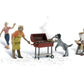 Woodland Track H0 - Figures At Barbecue