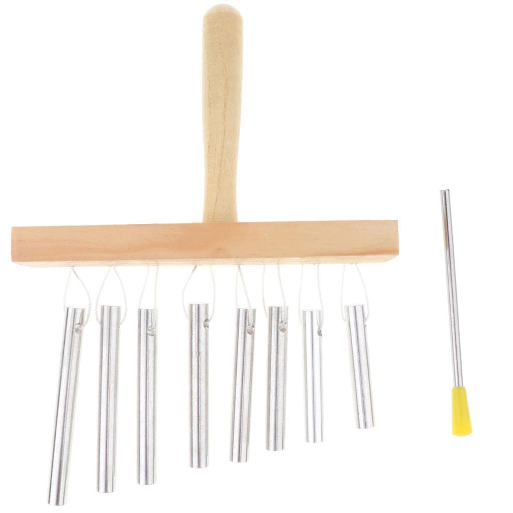 Calandis Kid 8Tone Chimes Educational Musical Toy Percussion Instrument With Mallet