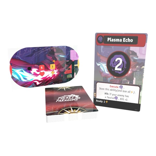 Pocket Paragons: Rivals Of Aether- Intense Two Player Battles In The World Of Rivals Of Aether! Fighting Card Game For Kids And