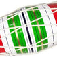 Wooden Musical Instrument Baby Dholak Drum Rope & Ring With Cover Design22 (Multicolor)