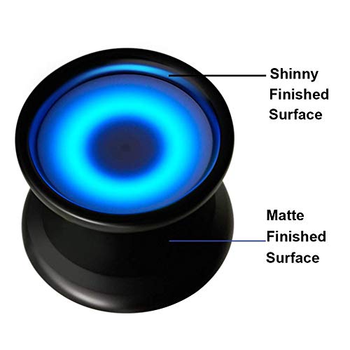 MAGICYOYO Y02 Aurora Light Up Unresponsive Yoyo - Blue LED, Medium Size, Includes Glove, Storage Bag, Extra Battery & 12 Strings