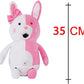 Werycos Plush 35Cm 25Cm Plush Black White Bear Anime Stuffed Plush Toy