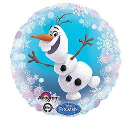 NEW!! OLAF SNOWFLAKES Balloons Birthday party Decoration Supplies Frozen Elsa
