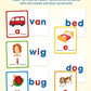 Coogam Cvc Sight Words Flashcards, Short Vowel Spelling Game, Preschool Kids Learning Sight Words Supplies, Montessori Educational Writing Reading Toy Gift For 3 4 5 Years Old