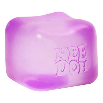 Schylling Needoh Nice Cube - Sensory Squeeze Toy With Super Solid Squish - 2.25' Cube - Color May Vary (Pack Of 1)