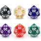6 Pieces 20 Sided DND Dice,D20 Polyhedral Dice,22mm Pearl Color Dices Assortment D20 Dice,20 Sided Cube D&D Dice Set for Dungeon