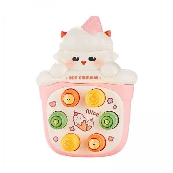 Atorse 2Xcartoon Sensory Toy Lovely Developmental For Children Age 3 4 5 6 Years Gift Pinks Ice Cream