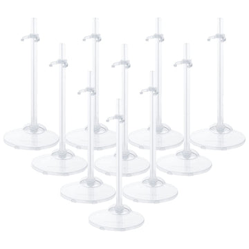 Hmieprs 10Pcs Doll Holder, Doll Stand Display Holder, Ideal Doll Display Stand Support With Adjustable Waist Clip For 11 To 13 Inch Tall Dolls
