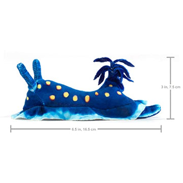 Folkmanis Mini Blue Nudibranch Finger Puppet