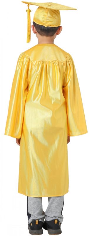 Graduatepro Kindergarten Graduation Cap And Gown Package Class Of 2025 For Kids With Stole Certificate As Party Gift Gold 30