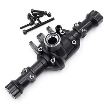 Yeah Racing Alloy Rear Axle Housing (Titanium Coated) For Traxxas TRX-4 Black #TRX4-046BK