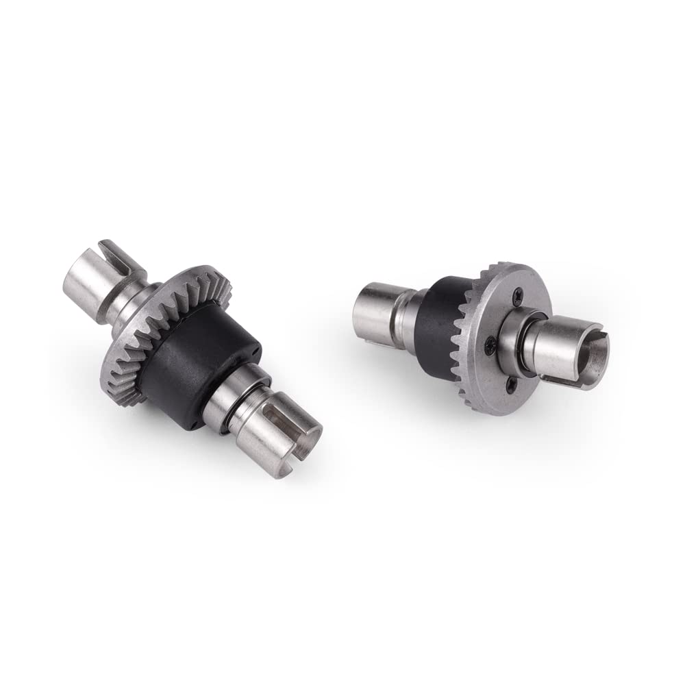 HAIBOXING 1/12TH Scale RC Car Spare Parts Desert Truck Front and Rear Diff. Complete (Metal Gears/Metal Cups) 2pcs Apply to 2995