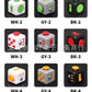 Cross-Border Stress-Relief Cube, Infinite Block Finger Stress-Relief Dice, Novel and Unique Stress-Relief Toy, Fidget Cube, Educational Toy