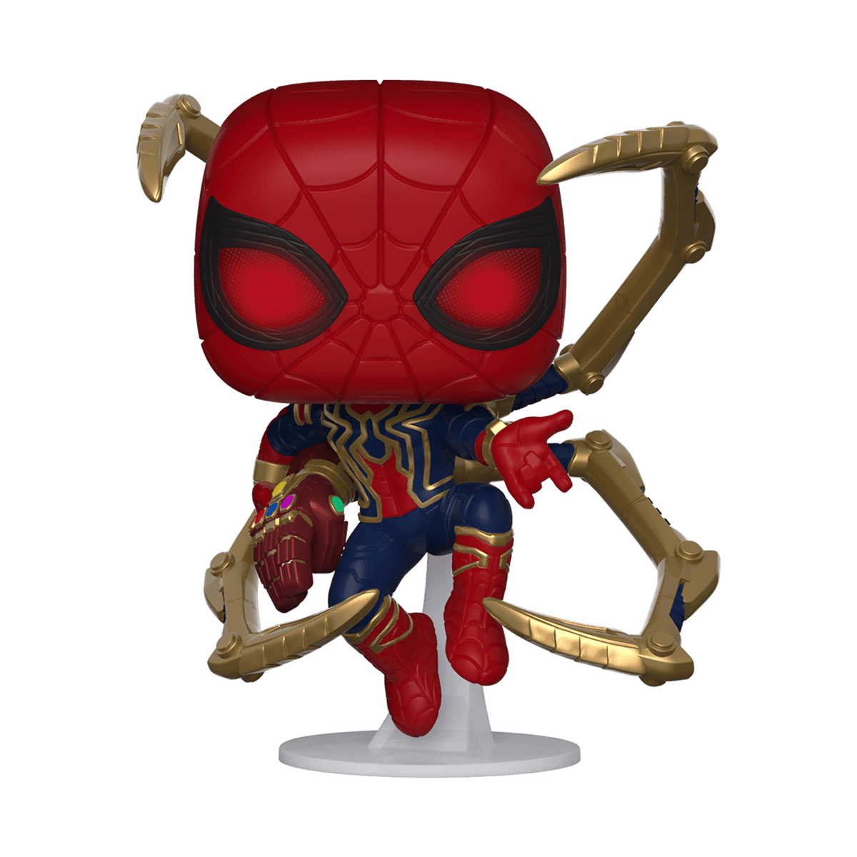 Iron Spider #574 Chalice Collectibles Exclusive Glow In The Dark Funko Pop! Marvel Avengers Endgame